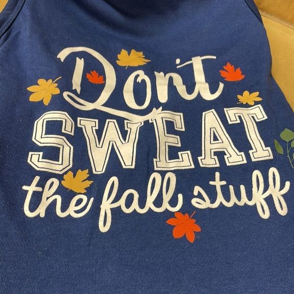 Dog clothing Don’t sweat the fall stuff dog sweatshirt - Picture 2 of 8